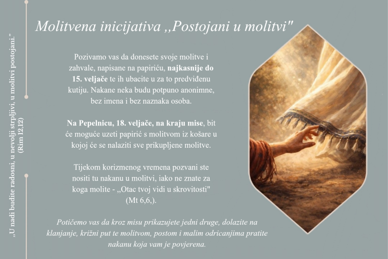 Molitvena inicijativa ,,Postojani u molitvi”